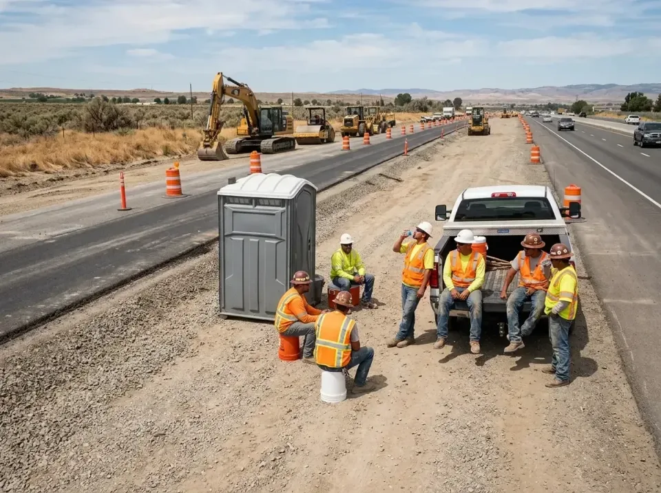 highway-road-construction-crew-007 — frequently asked questions, Porta Potty and Restroom Rentals in Vandenberg Village, CA
